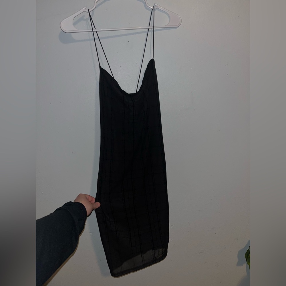 H&M Black Spaghetti Strap Dress (NWT)